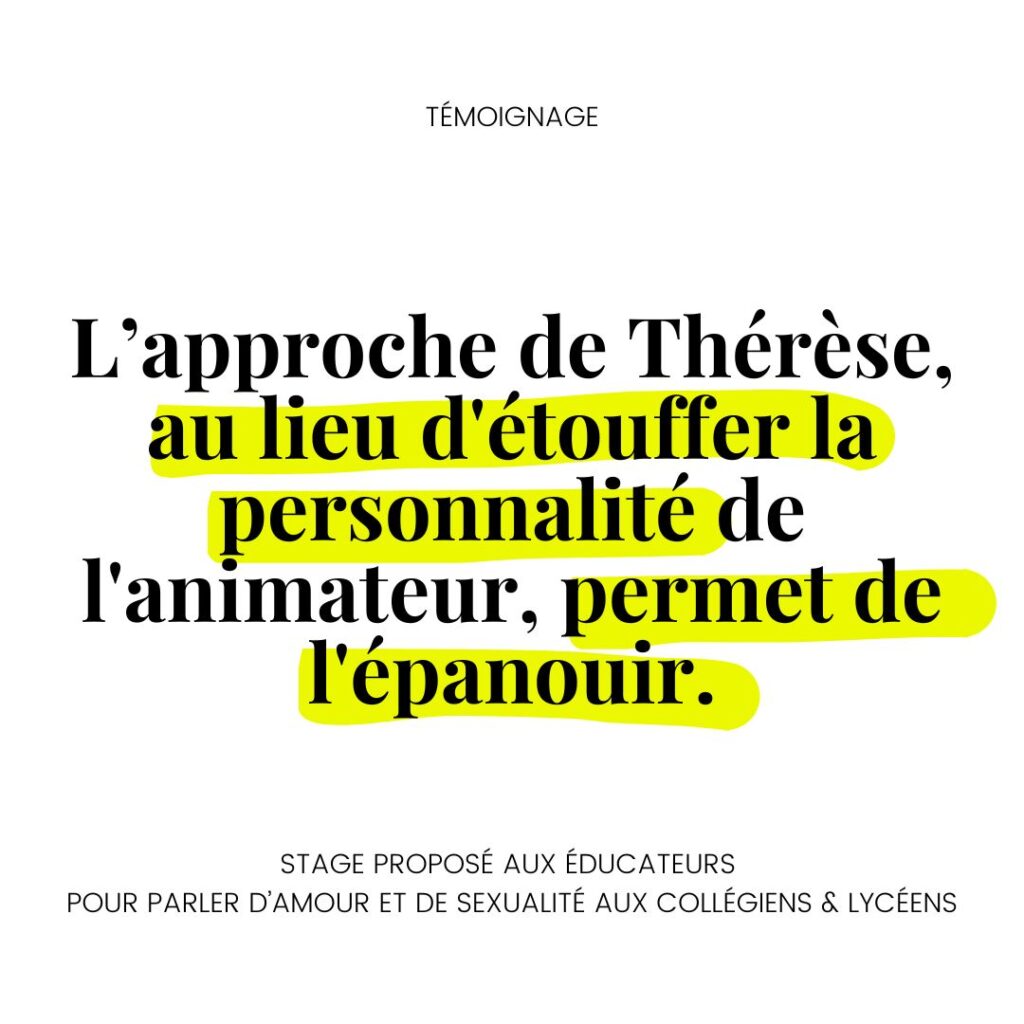 formation pour l'éducation par thérèse hargot