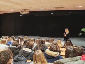 EVRAS EARS intervention collège Thérèse Hargot